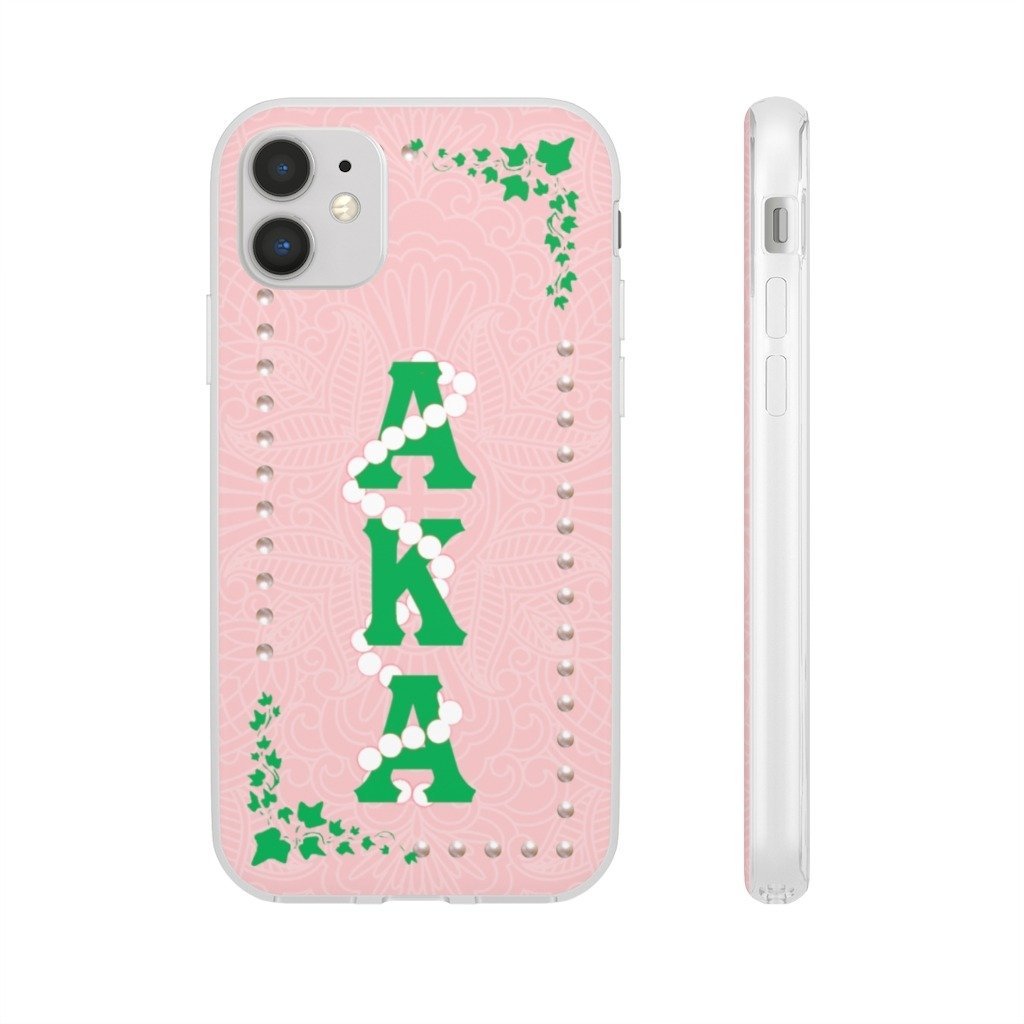 Arica Zone Phone Cases – Pinky Pearls Alpha Kappa Alpha Phone Case