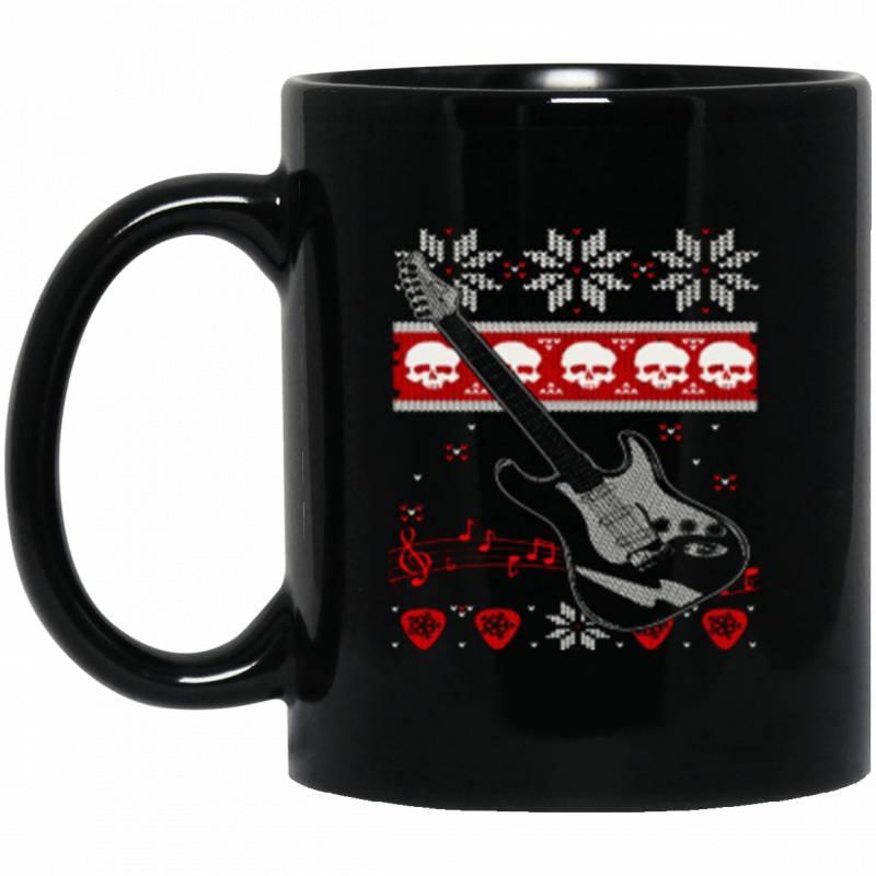 Ugly Christmas Sweater 11 oz. or 15 oz. Black Mug