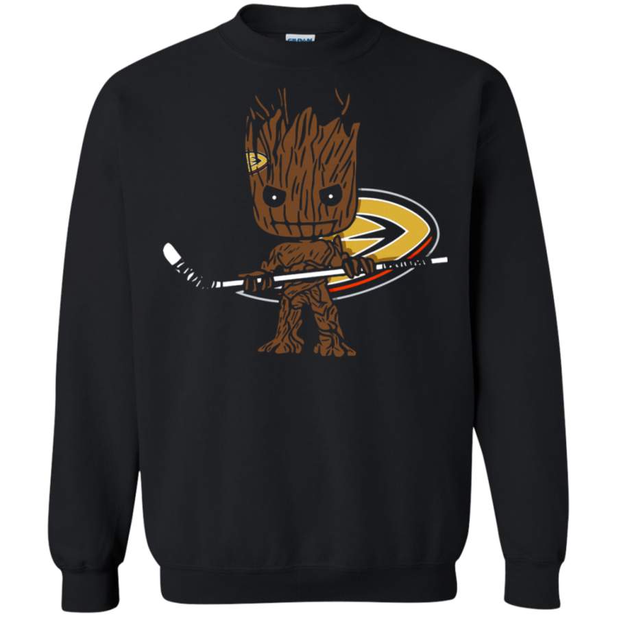 AGR Groot I Am Ice Hockey Player Team Anaheim Ducks Sweatshirt