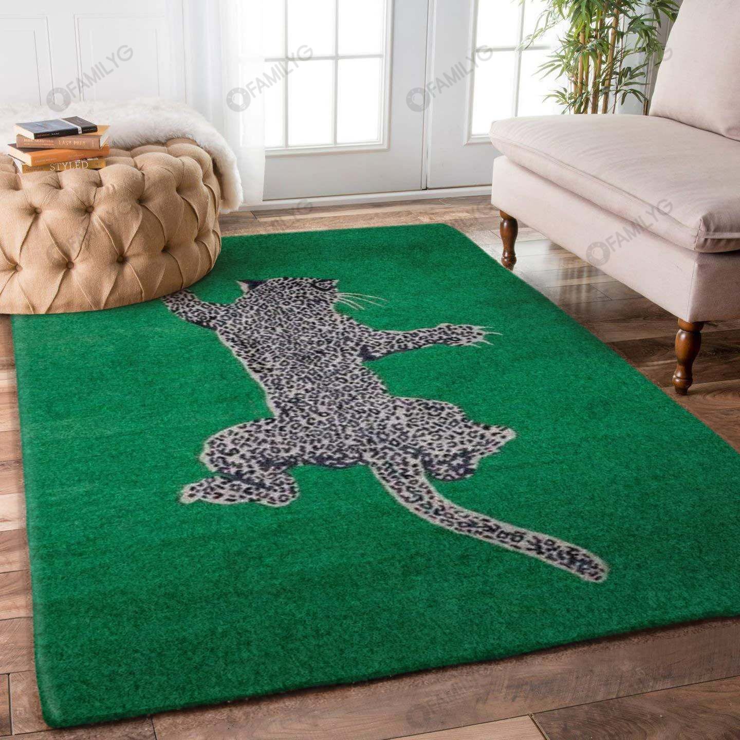 Climbing Leopard Rug