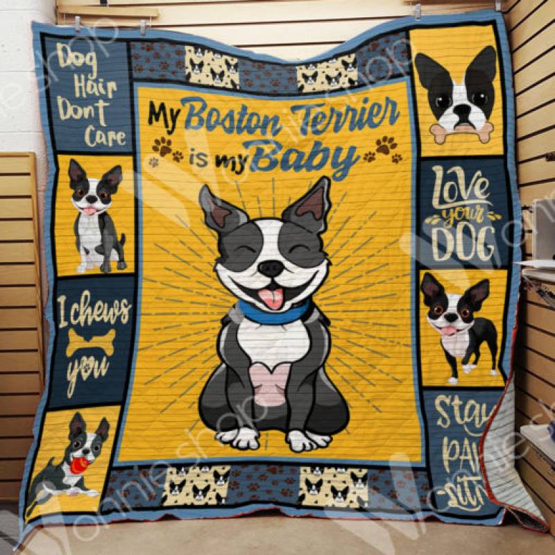 Boston Terrier Dog Blanket OCT2503 70O49