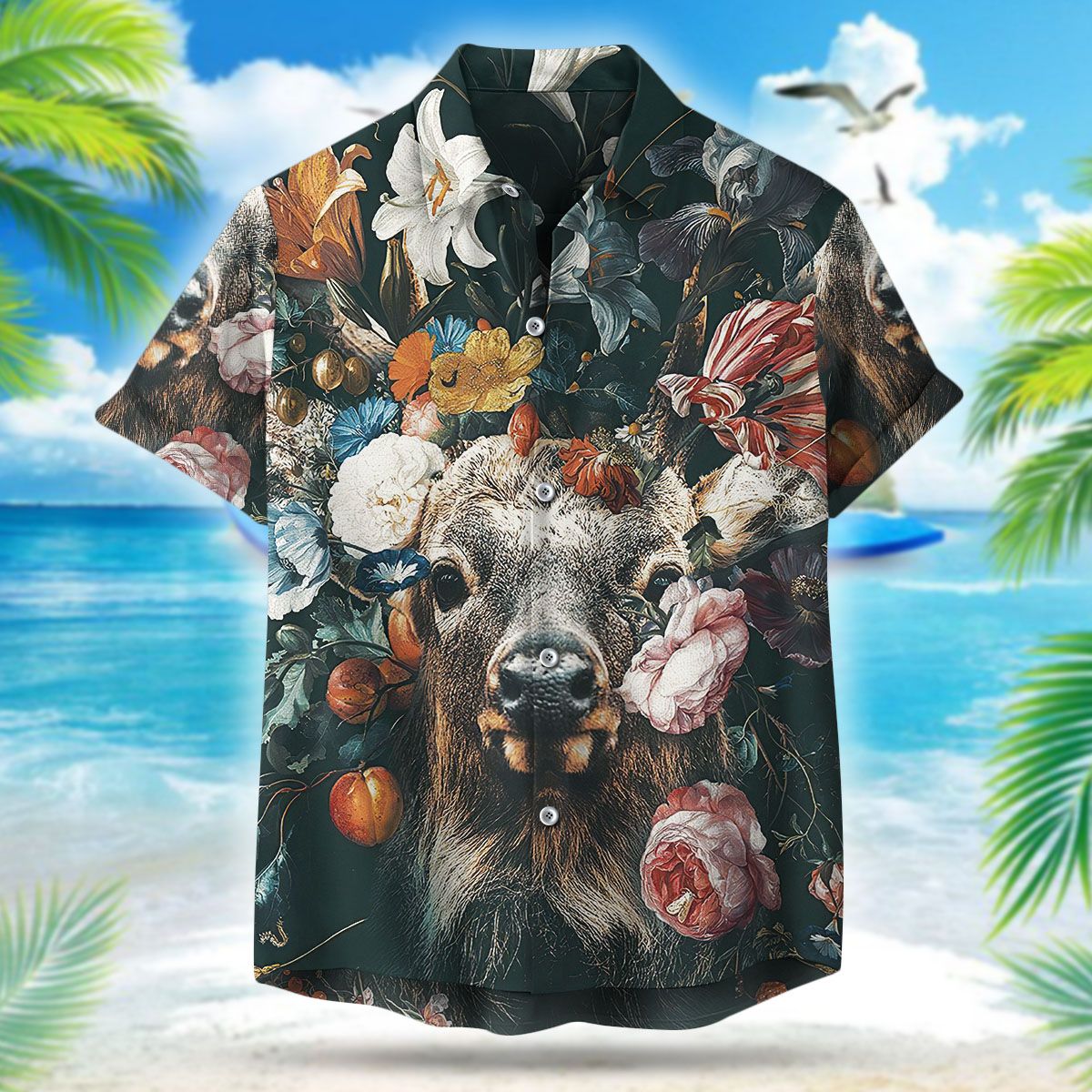 Deer Hawaiian Shirt Ha98751