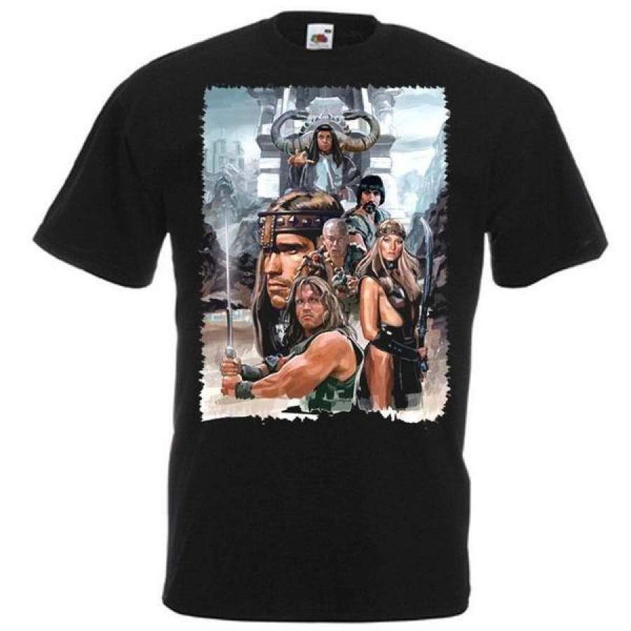 Designer Short Conan The Barbarian Poster Movie Poster V1 Men T-shirt