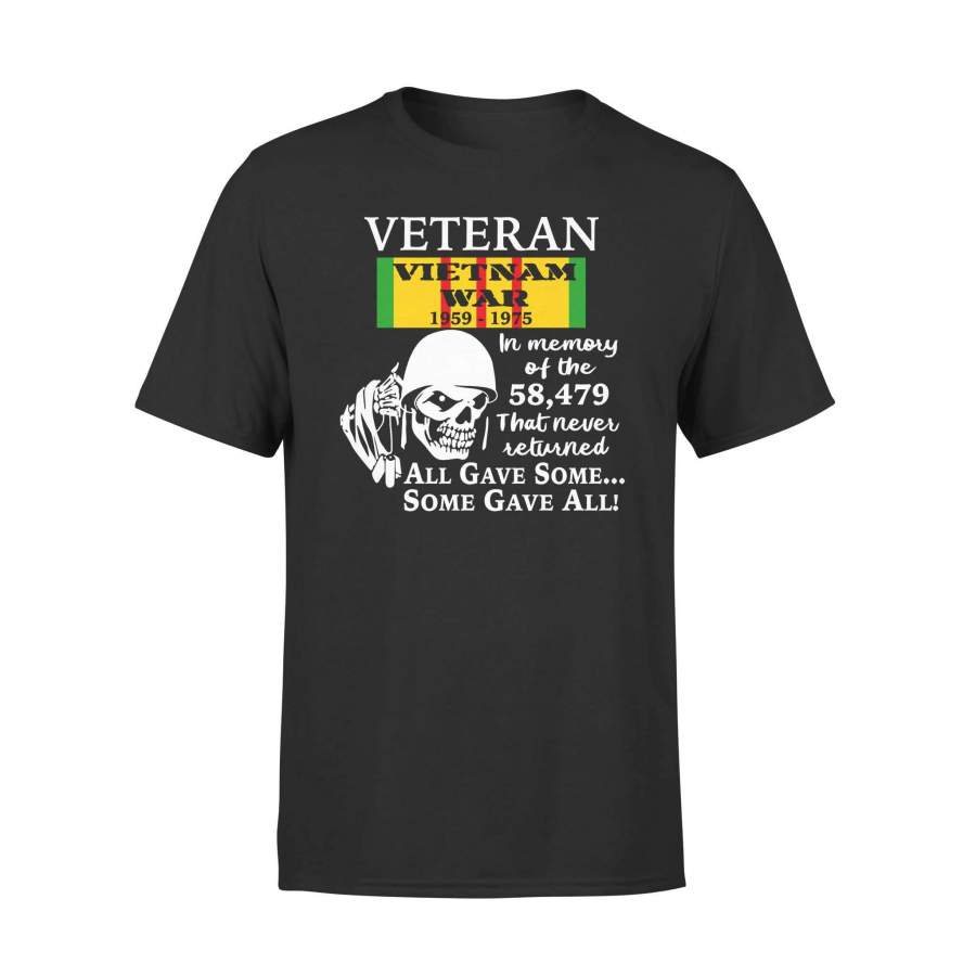 Vietnam Veterans – In Memory – Standard Plus Tee