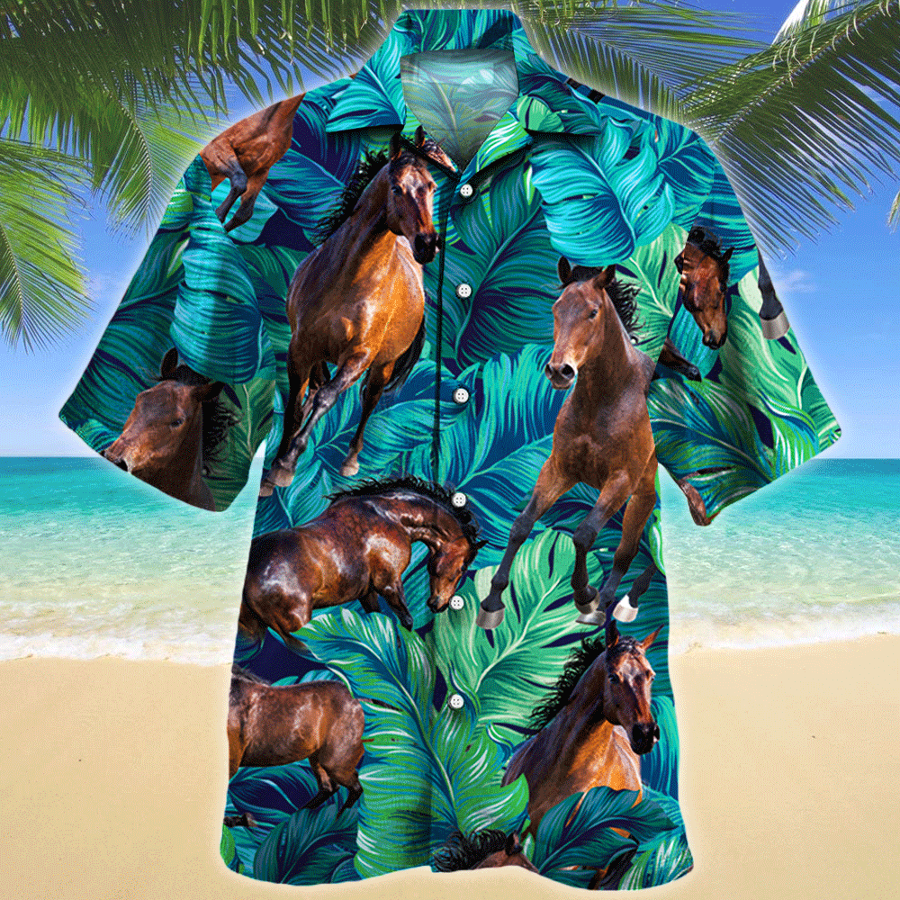 Horse Lovers Gift Hawaiian Shirt For Aloha Ha91825