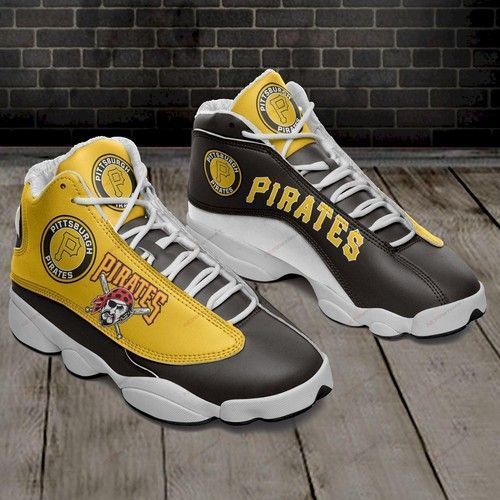 Pittsburgh Pirates Air Jordan 13 Shoes Sport Sneakers