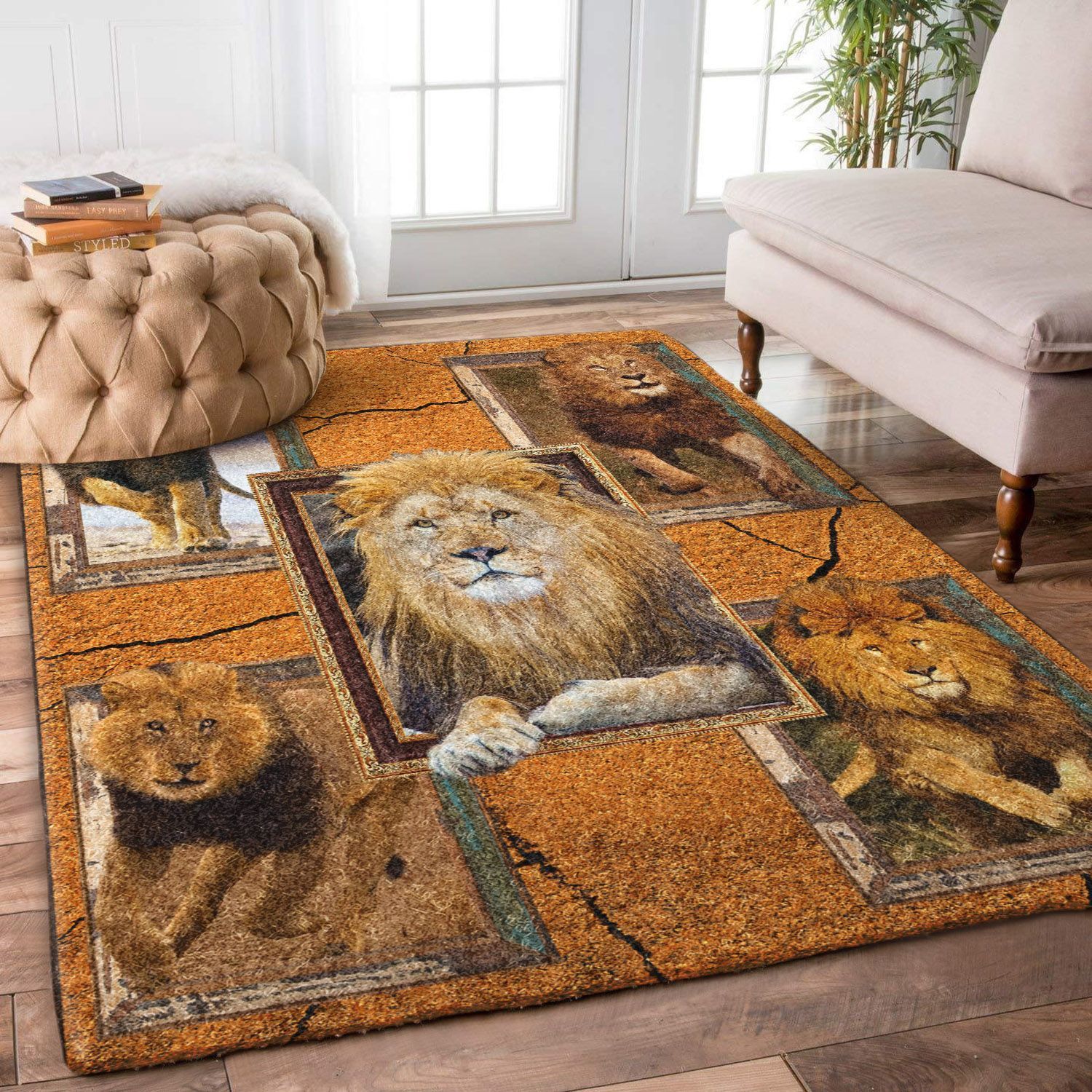 3d Lion DN1701003R Rug