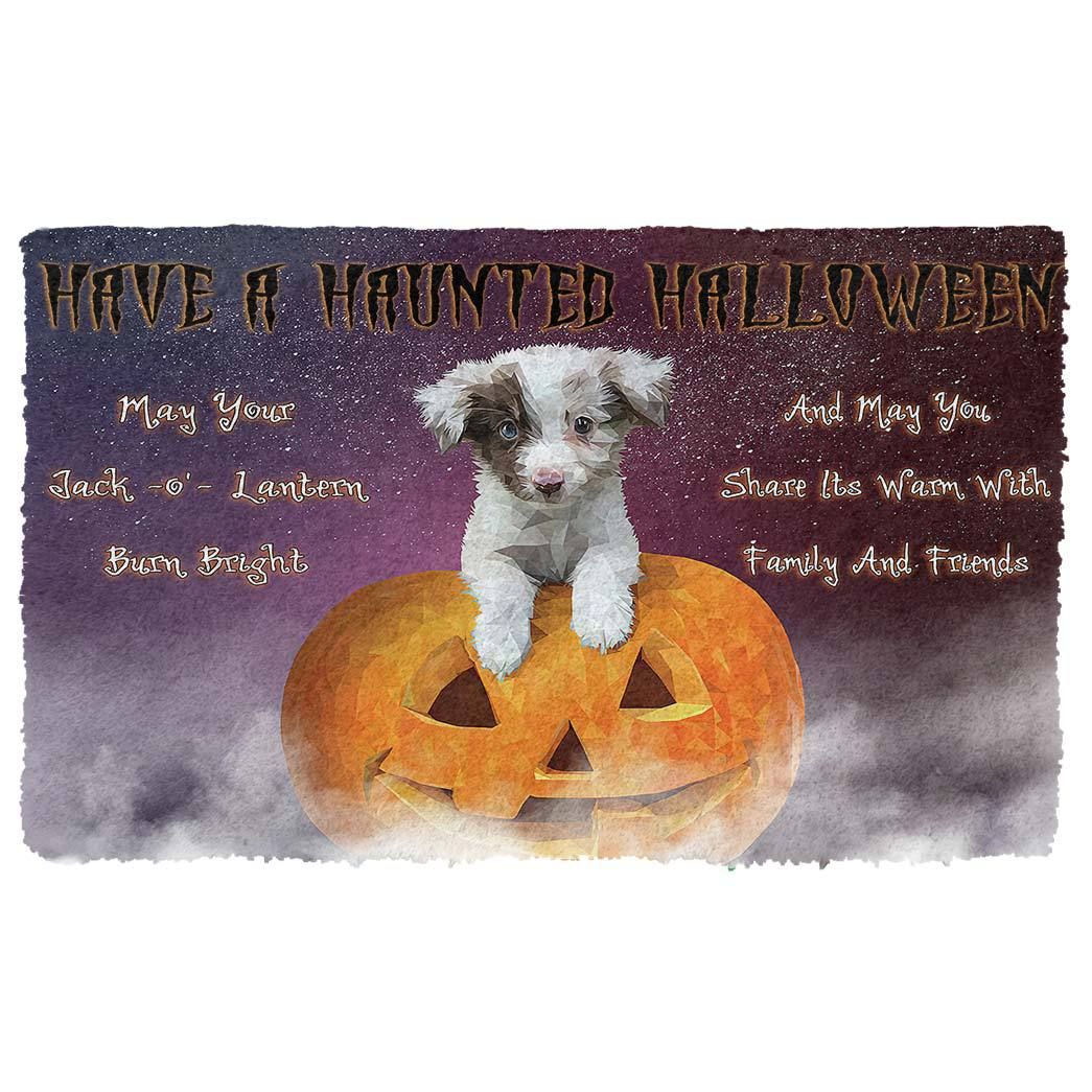 Alohazing 3D Have A Haunted Halloween Dog Doormat