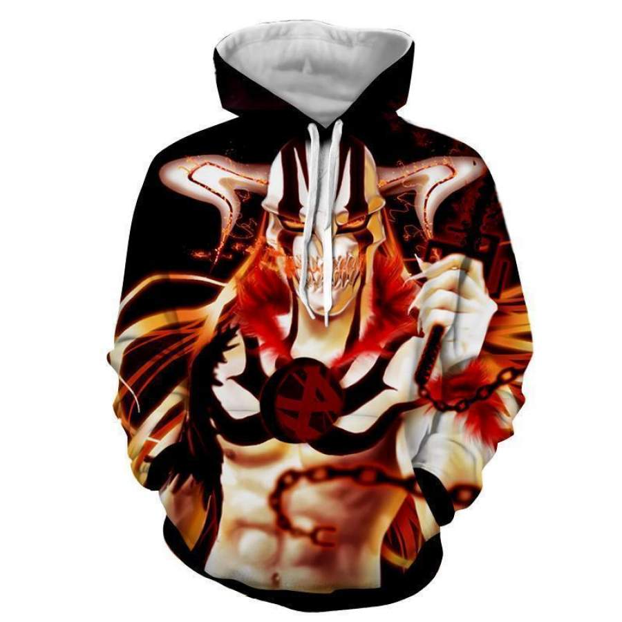 Ichigo Kurosaki Shinigami Hollow 3D Hoodie