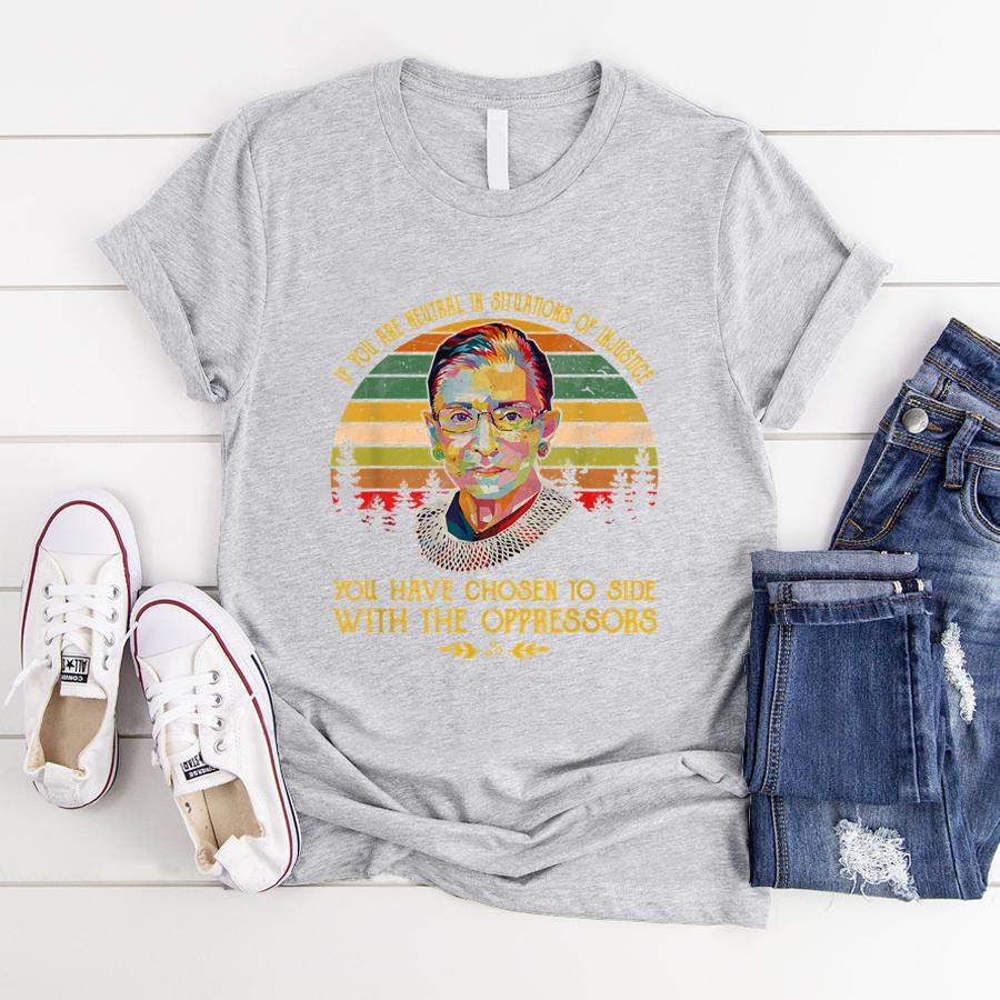 Ruth Bader Ginsburg Notorious RBG TShirt Quote Feminist Gift  T-Shirt