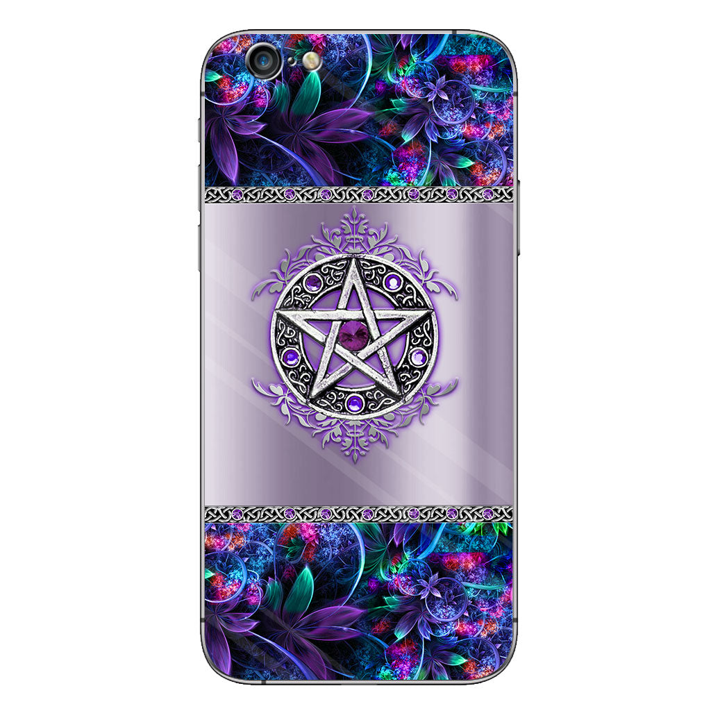 Purple Pentacle Witch – Personalized Phone Case