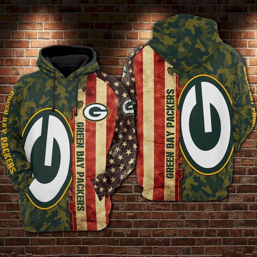 Green Bay Packers 78 Unisex 3D Hoodie Gift For Fans