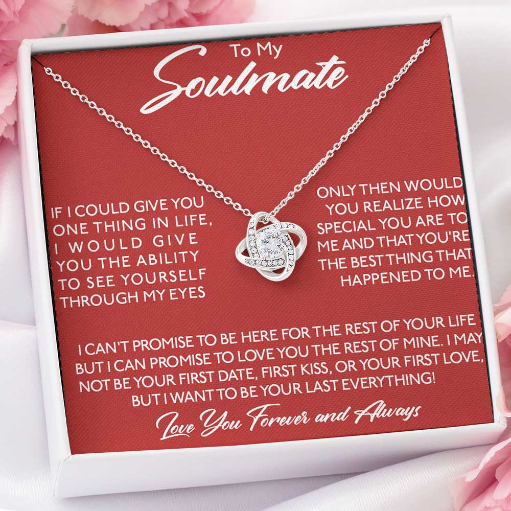 To My Soulmate Necklace Gift – How Special You Are To Me Forever Love Necklace