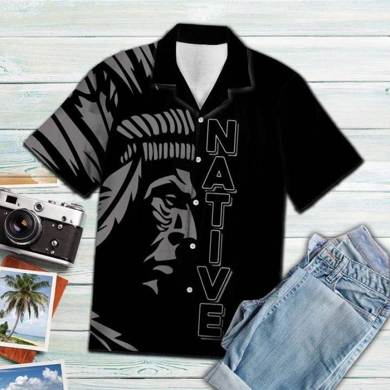 Amazing Native American Hawaiian Shirt HW1435