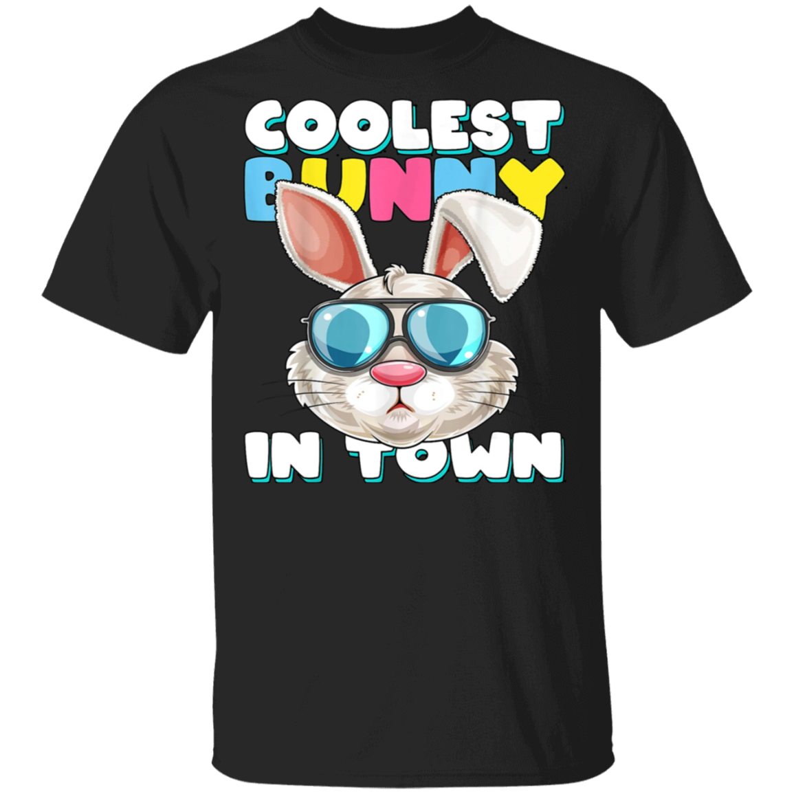 Coolest Bunny In Town Shirt Boys Easter Shirt Good Friday Easter Egg Easter Gift For Kids