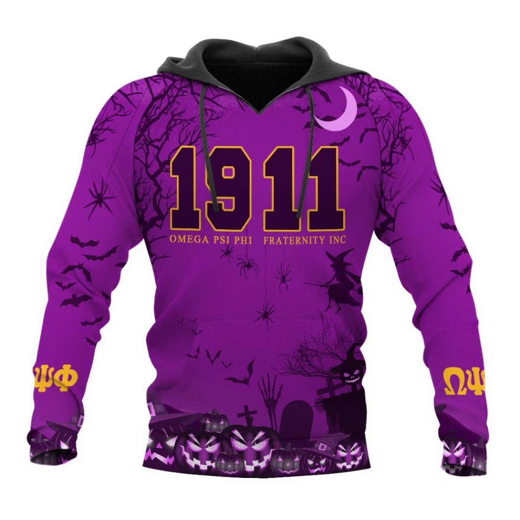 Omega Psi Phi 1911 Halloween All Over Print