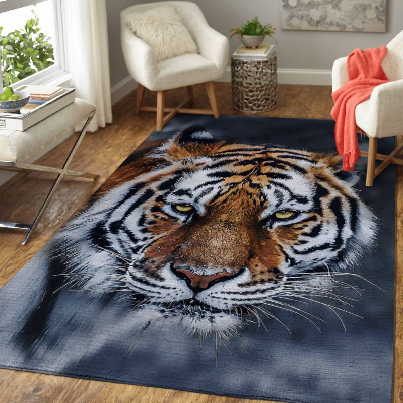 Wild Tiger – Animals Area Rug Carpet