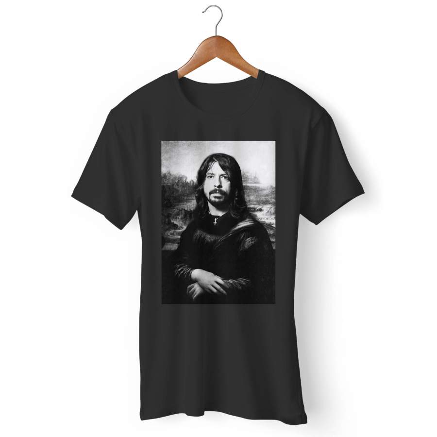 Dave Grohl Monalisa Man’s T-Shirt