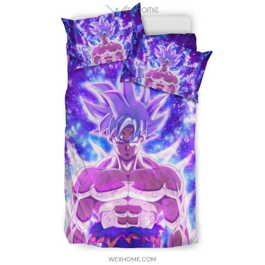 Goku Mastered Ultra Instinct Bedding Set – Duvet Cover And Pillowcase Set – Unique Design Amazing Gift