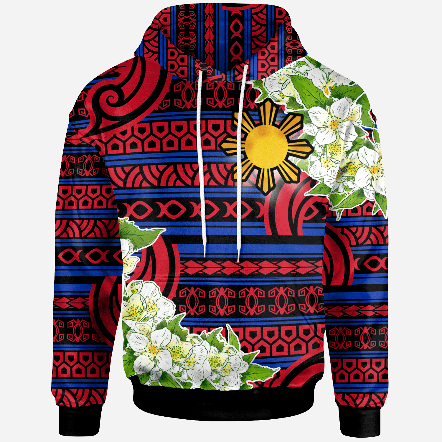 Philippines Hoodie – Jasmine Flower Style – BN01