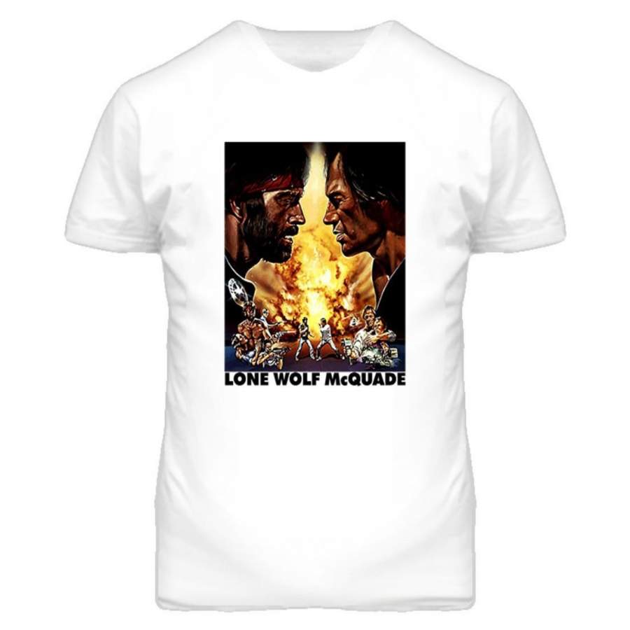 Lone Wolf McQuade Movie Poster T Shirt