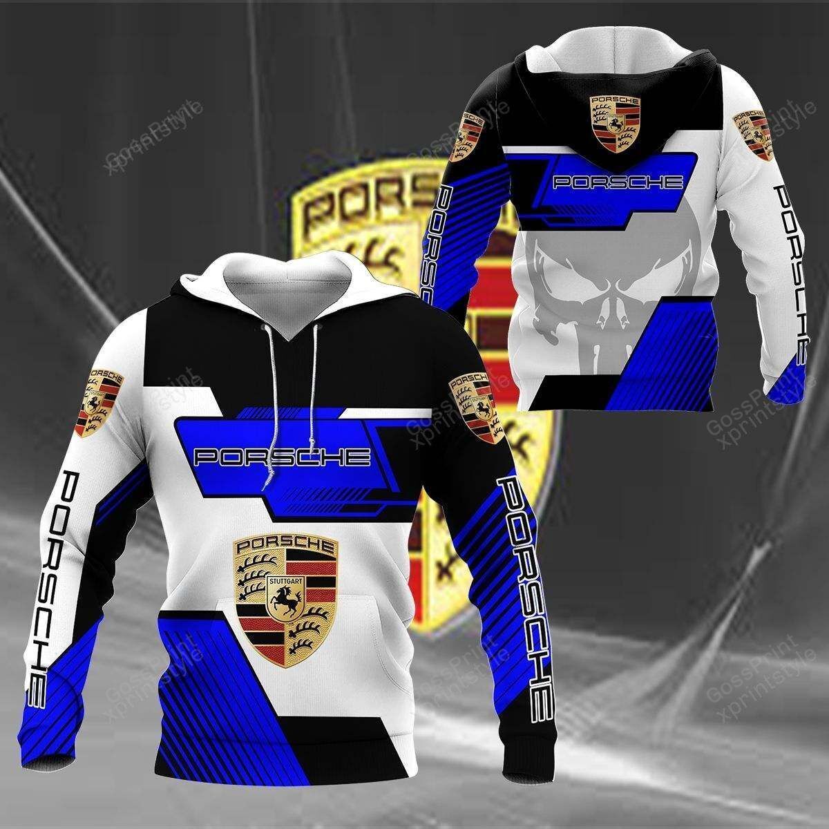 3D All Over Porsche Shirt Ver 4