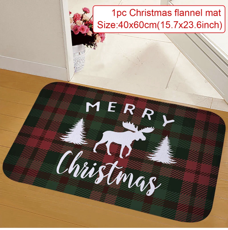 Christmas Doormat Santa Claus Carpet Merry Christmas Decorations For Home 2022 Xmas Navidad Natal Gifts Happy New Year 2023 alx