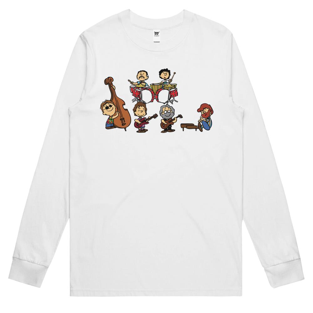 Peanuts Meet The Dead Long Sleeve T Shirts