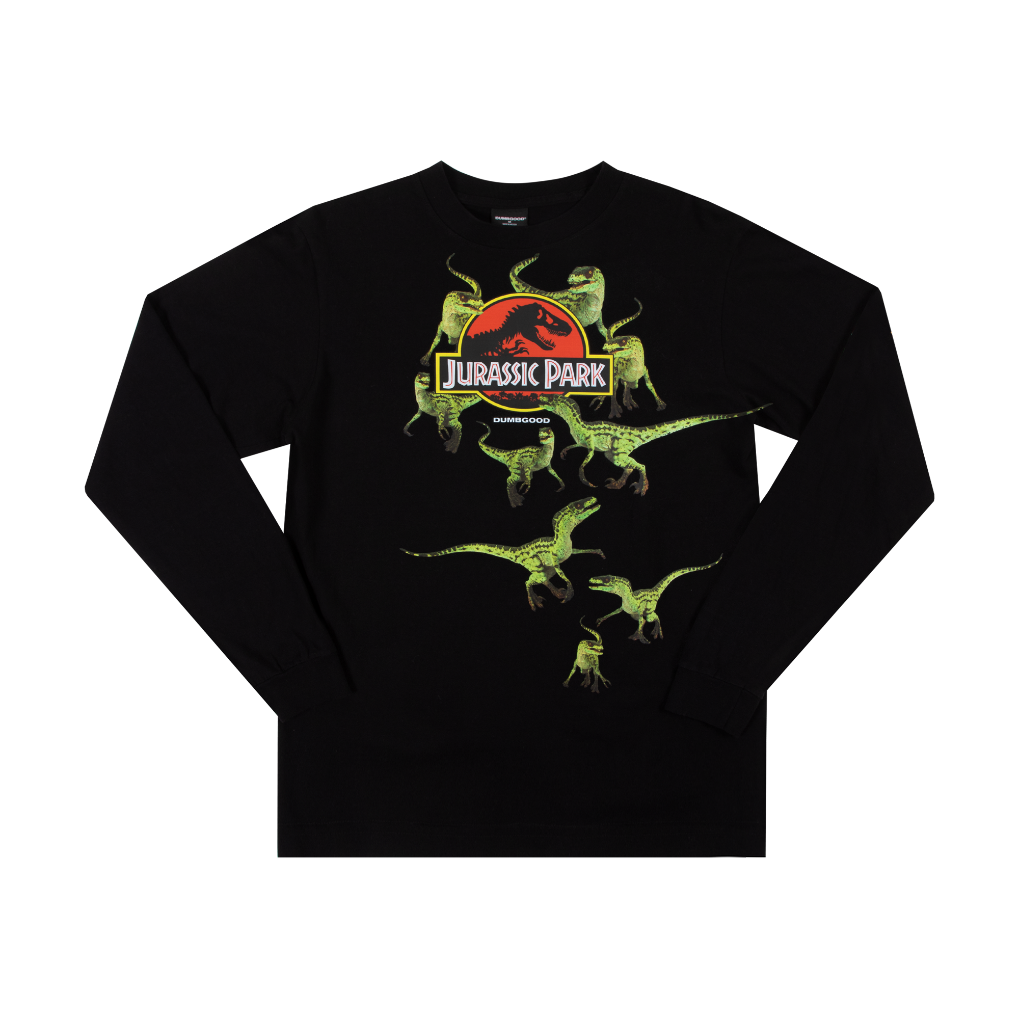 Wrap Around Raptors Black Long Sleeve