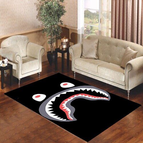 Bape Shark Living Room Carpet Rugs