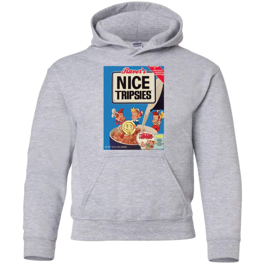 AGR RAVER’S NICE TRIPSIES Youth Pullover Hoodie