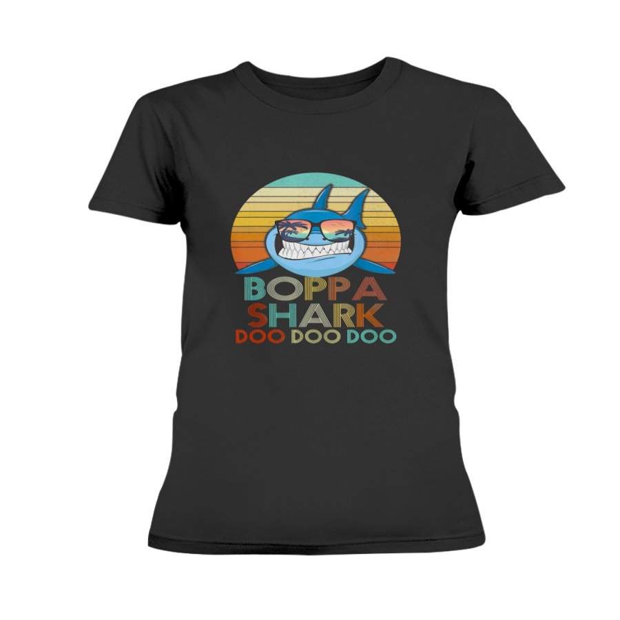 Boppa Shark Fathers Day Gift Idea For Dad T-Shirt