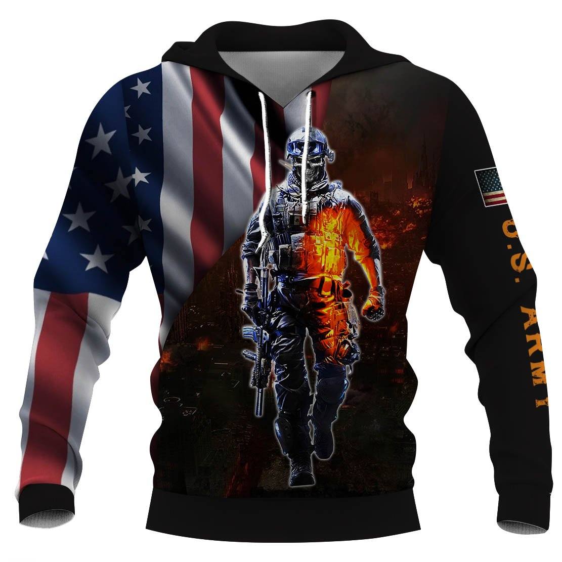 Us Army Limited Edition 3D Full Printing