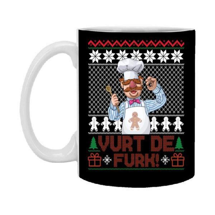 Vurt De Furk The Muppets Ugly Christmas 11 oz Mug