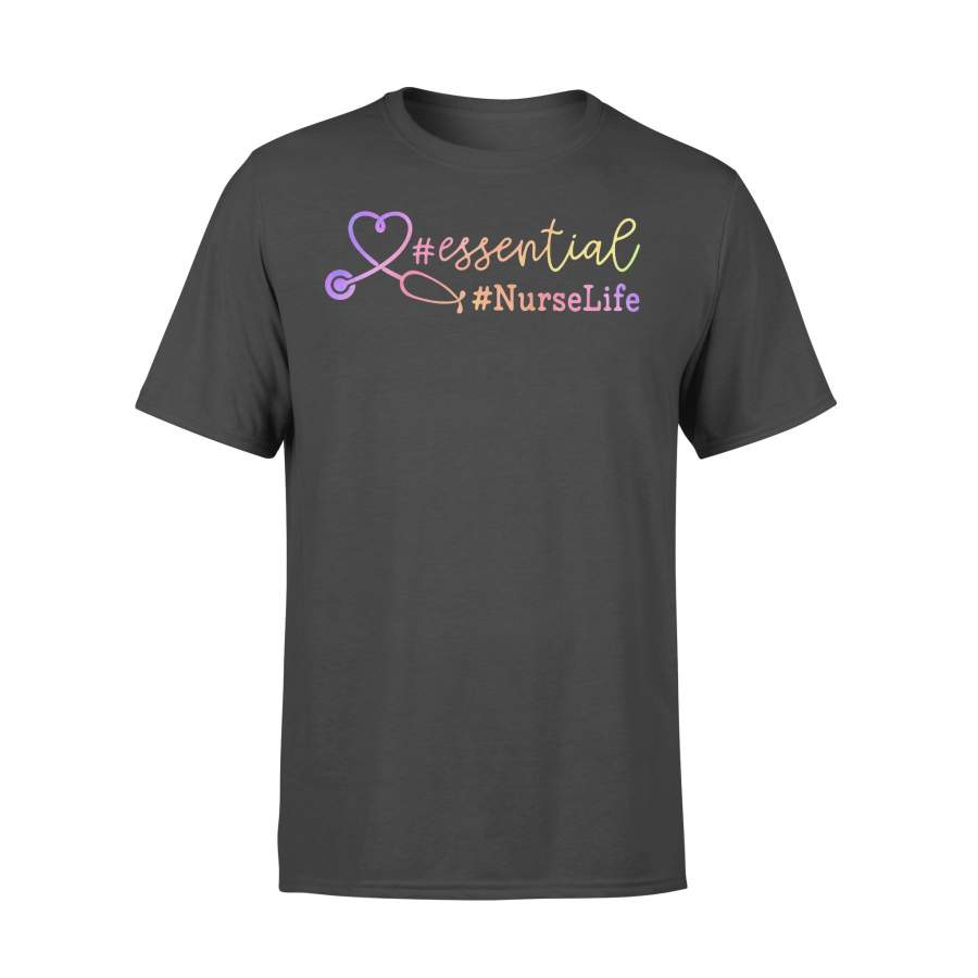 Essential Nurse Life Heart T-shirt