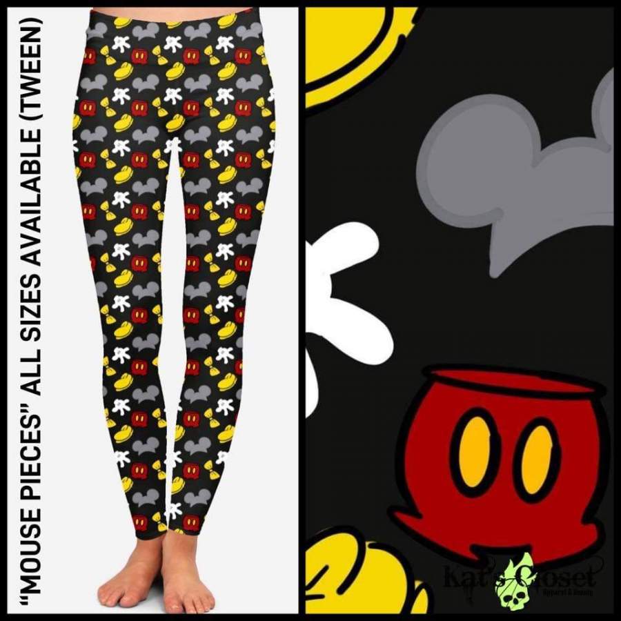 Custom Mouse Pieces Leggings & Joggers – ETA Early/Mid Jan