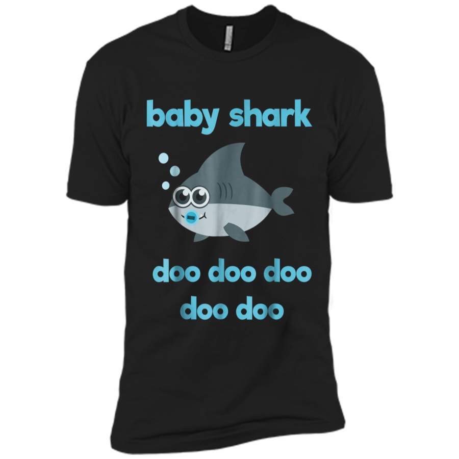 Baby Shark Doo Doo Doo Doo Shark Song  Next Level Premium Short Sleeve Tee