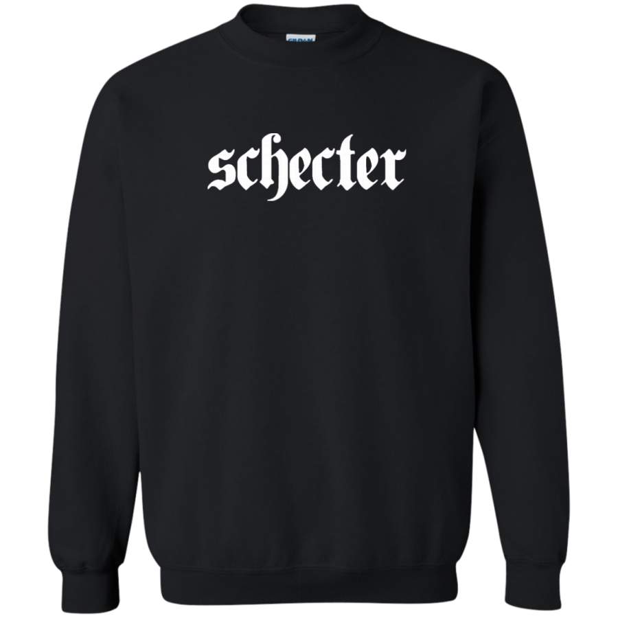 AGR Schecter guitar Logo Crewneck Pullover Sweatshirt