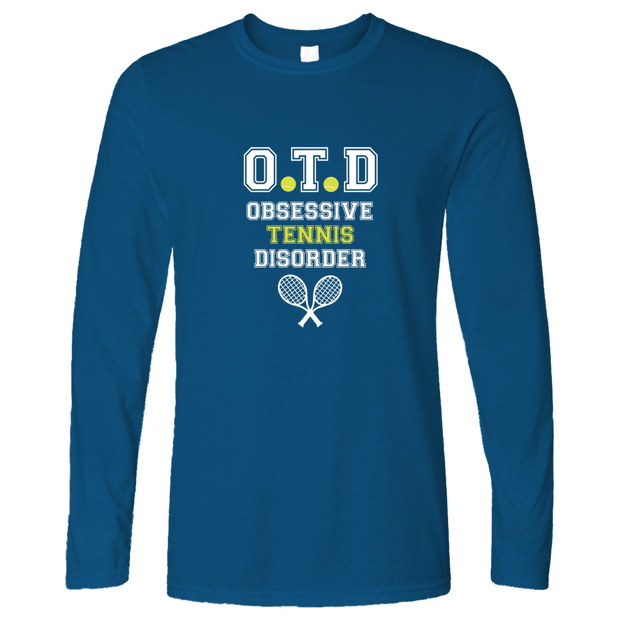 Sports Long Sleeve OTD – Obsessive Tennis Disorder Logo T-Shirt