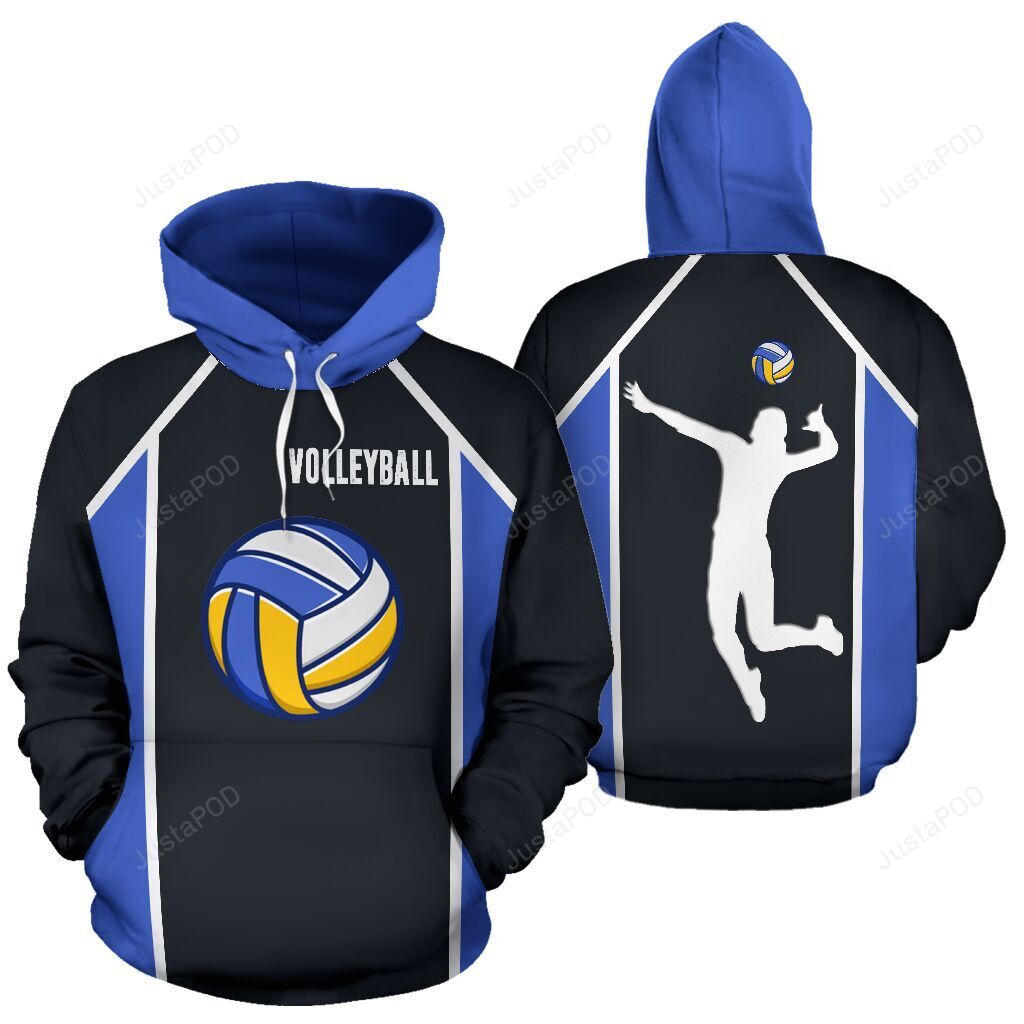 Volleyball 3D All Over Print Hoodie, Zip-Up Hoodie