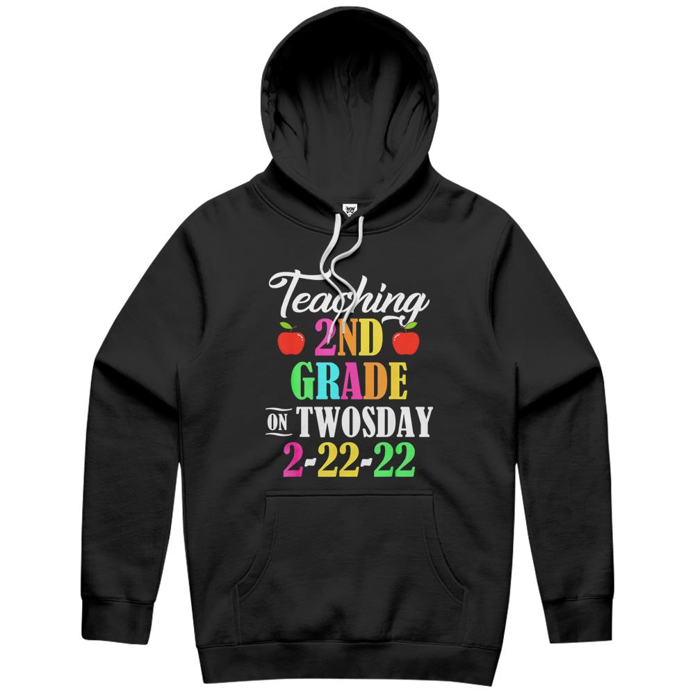 Twosday Tuesday February 22Nd 2022 Teaching 2Nd Grade Hoodie