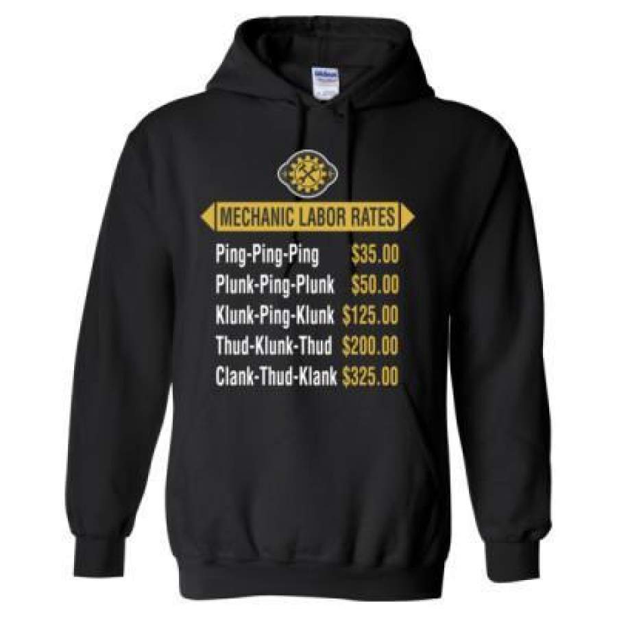 AGR Mechanic Labor Rate – Heavy Blend™ Hooded Sweatshirt