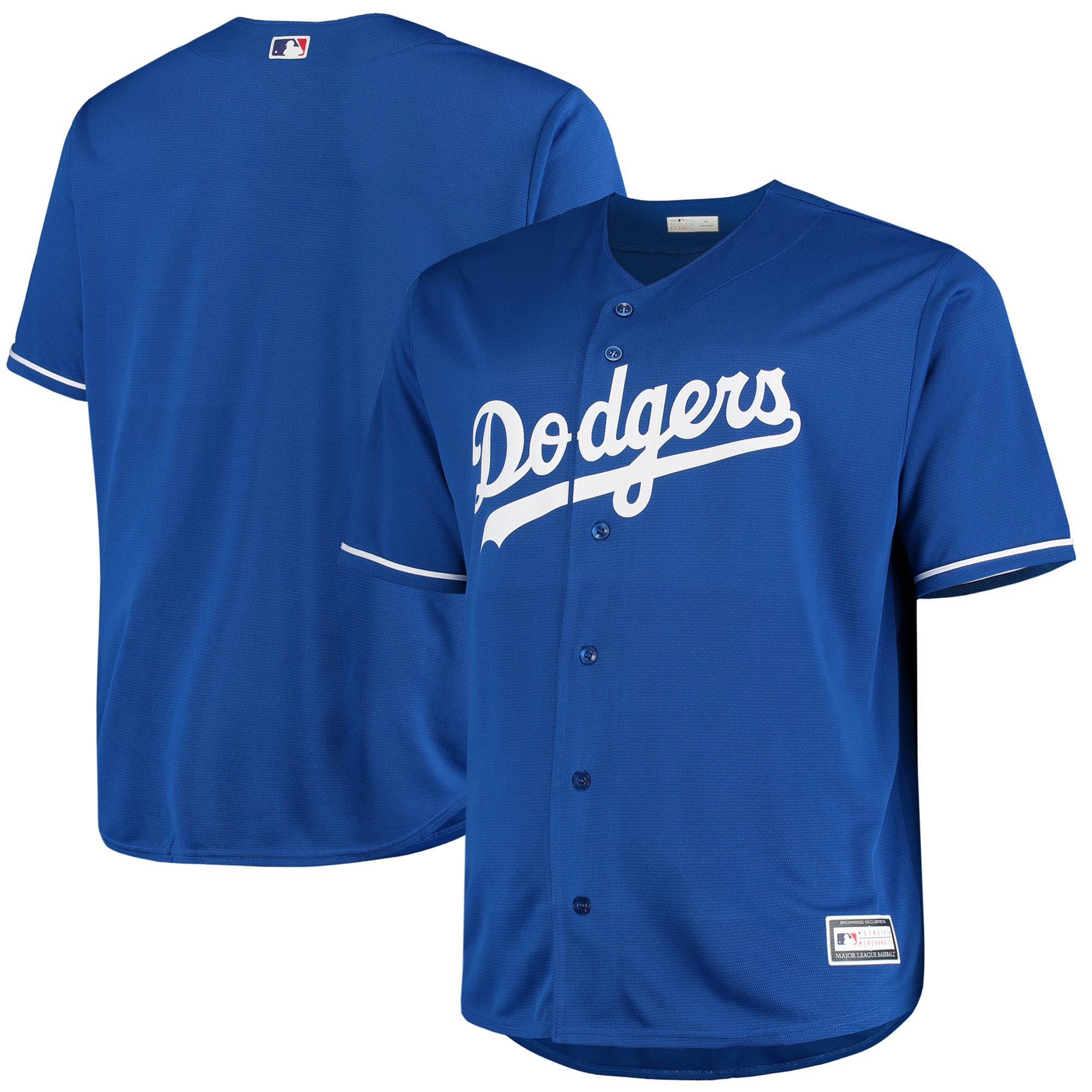 Los Angeles Dodgers Big & Tall Replica Alternate Team Jersey – Royal