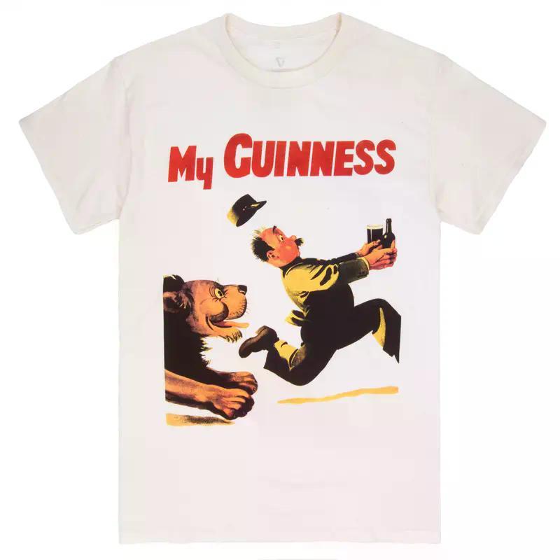 Guinness My Goodness My Guinness Vintage Style T-Shirt Heavy Cotton Unisex Tee, Beer Graphic Shirt, Gift for Him