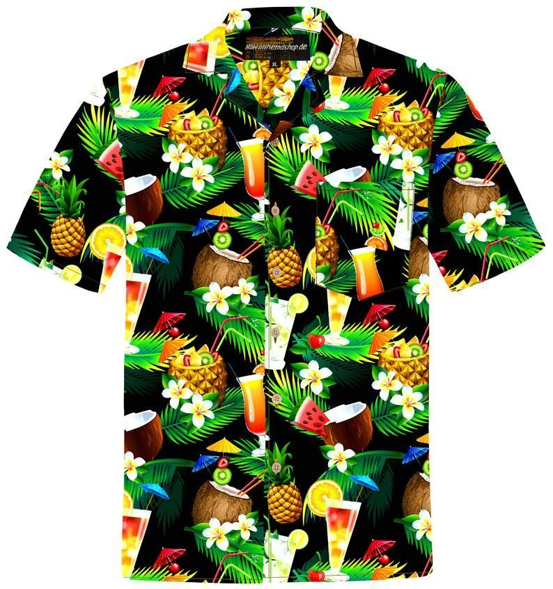 Cocktails Aloha Hawaii Shirts For Men Women Ha2590