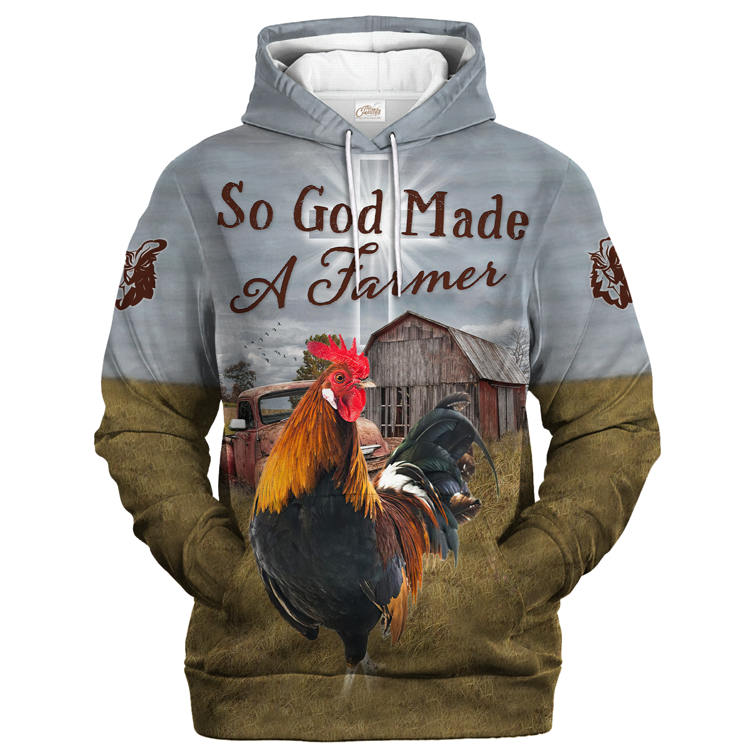 Rooster Hoodie For Son, Rooster Hoodie, Chicken Hoodie For Daughter