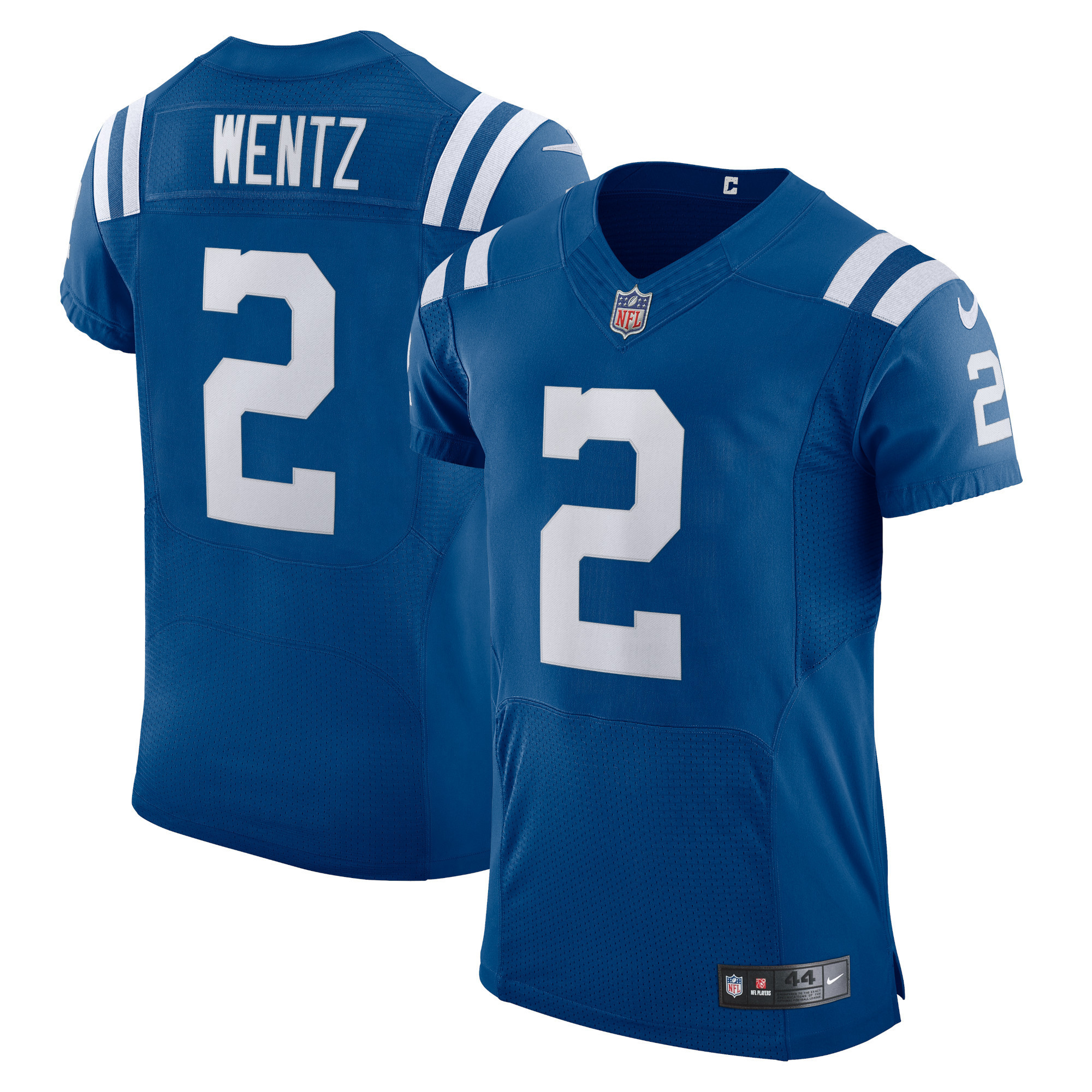 Carson Wentz Indianapolis Colts Vapor Elite Player Jersey – Royal NFL