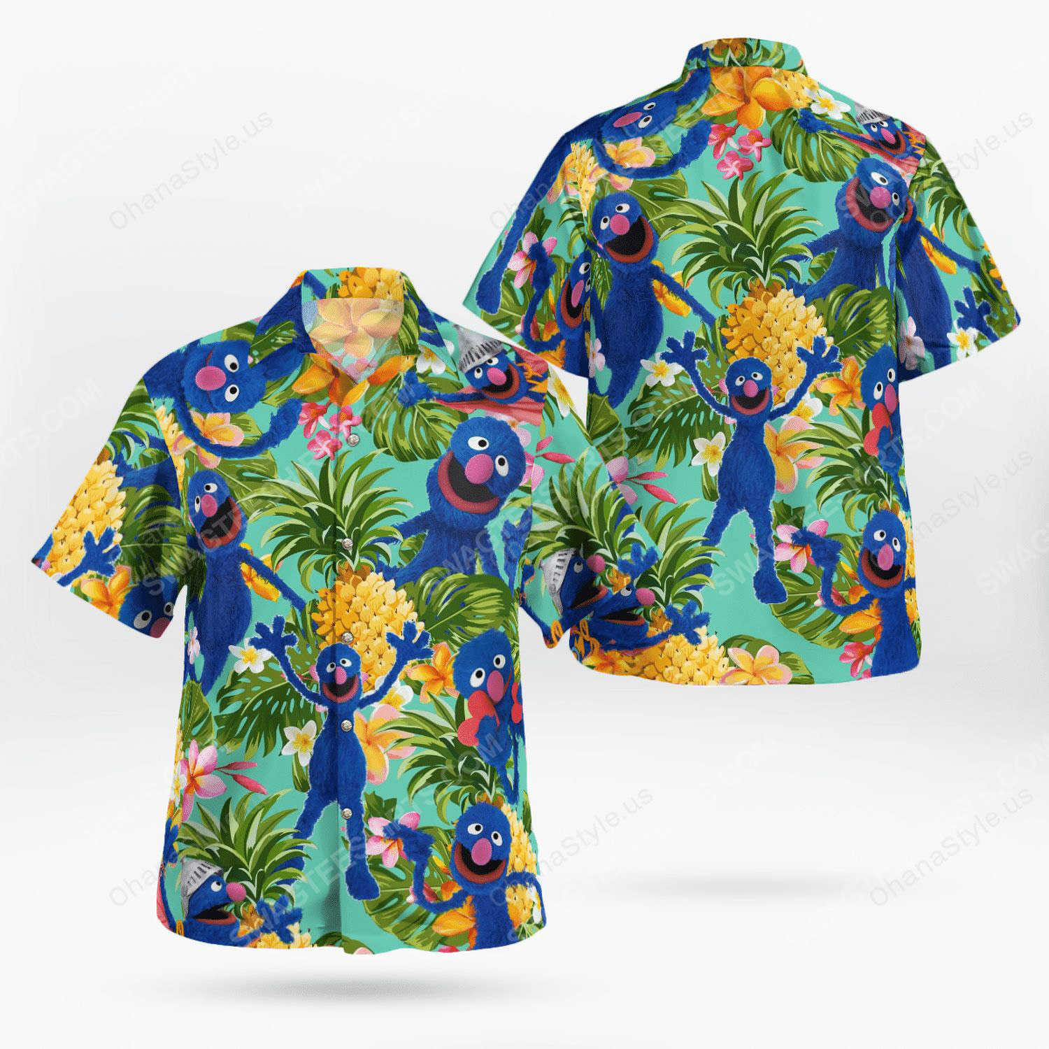 The Muppet Show Grover Tropical Hawaii Shirt Maria Ha18848