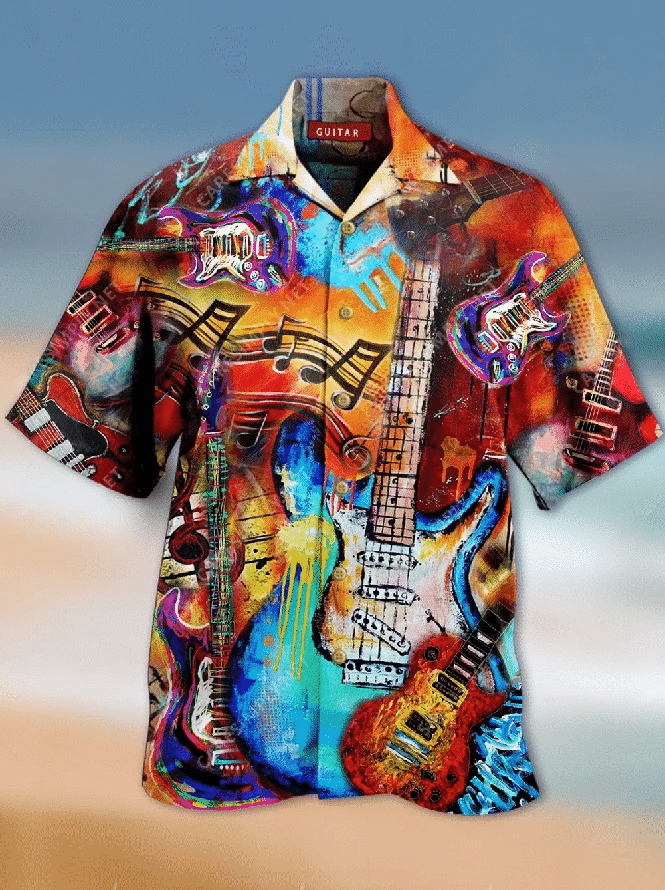 Guitar Hawaii Shirt Unisex Adult Ha91197