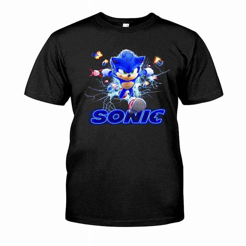 Sonic The Hedgehog Movie Speeding Heather Funny T Shirt